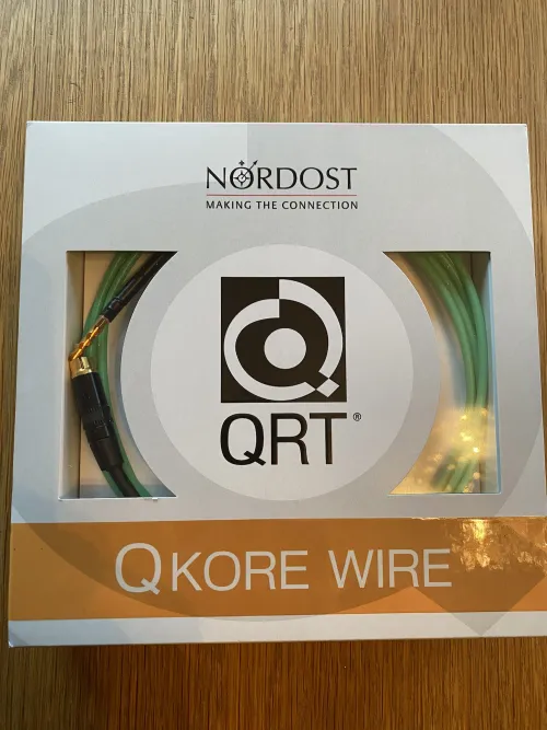 Qkore jordkabel 1m banan/banan
