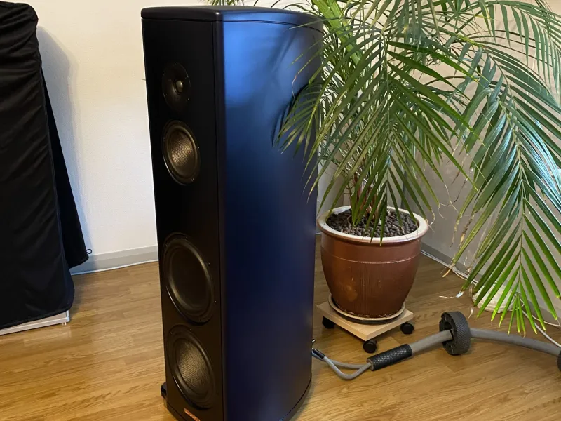 Magico S3-24 golvhögtalare mörkblå