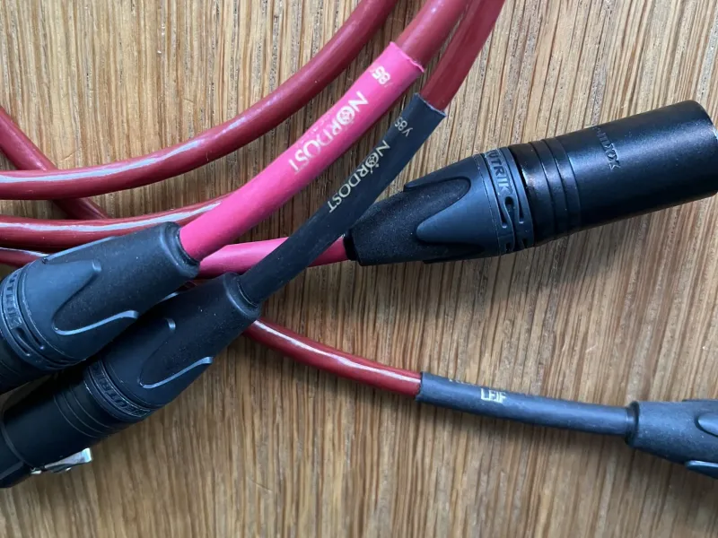 Nord Ost Red Dawn Leif XLR 1m balanserad kabel