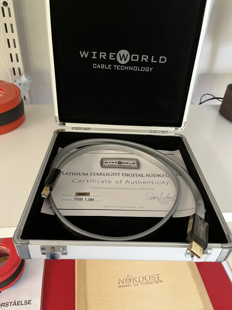 Wire World Platinum USB kabel 1.0m
