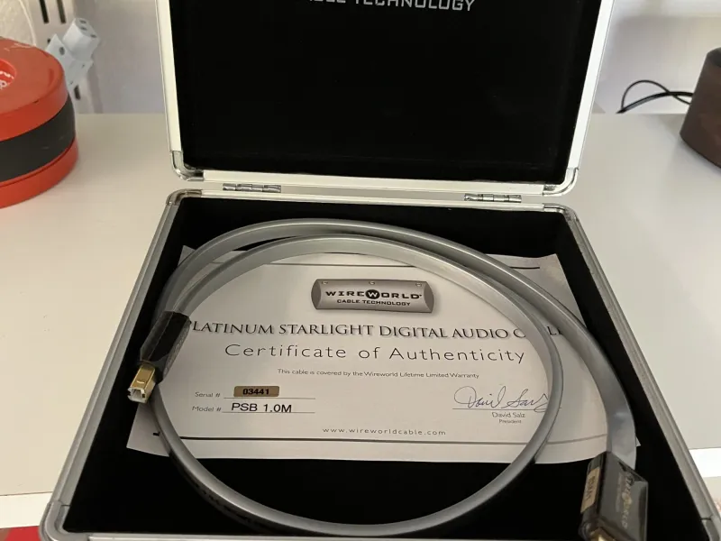 Wire World Platinum USB kabel 1.0m